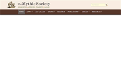 Desktop Screenshot of mythicsociety.org
